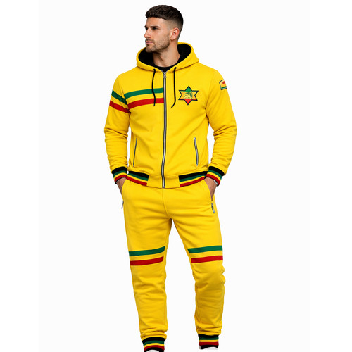 Mens rasta tracksuit - mens,