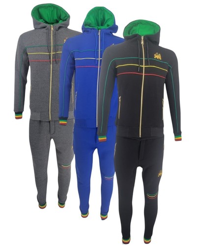 Mens rasta tracksuit hooded - mens,