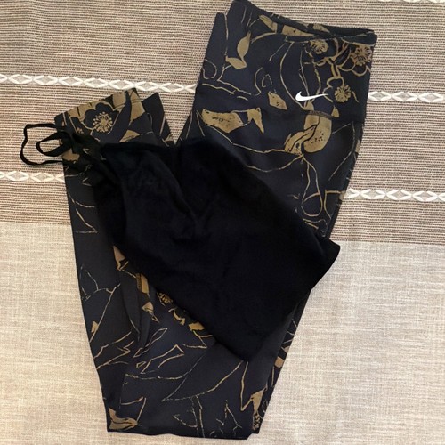 Nike floral leggings - leggings, girls