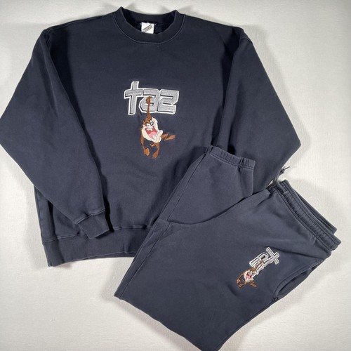 Vintage taz sweatsuit mens - taz,