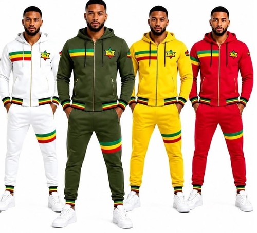 Mens rasta tracksuit - mens,
