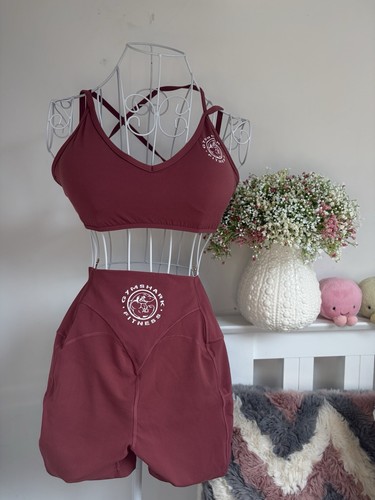 Gymshark washed berry pink - washed,
